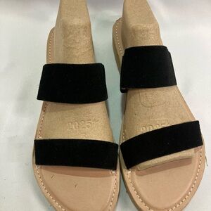 Matisse Black Strap Sandals